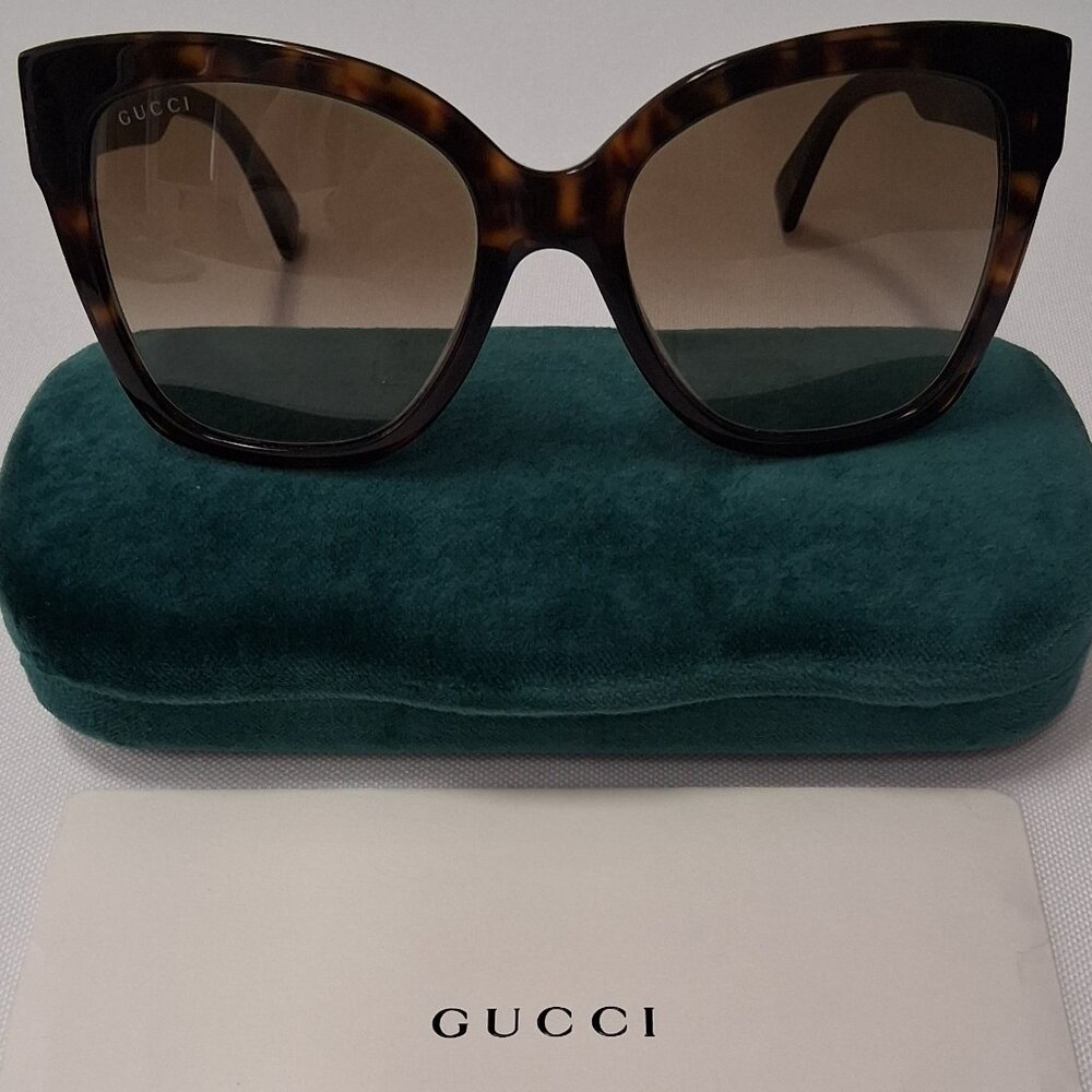 Gucci GG0459S 002 Sunglasses – Havana (54-19-145)